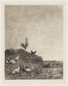 Tuppens sång av Charles Francois Daubigny