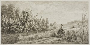 Vår av Charles Francois Daubigny