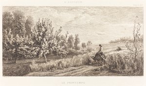 Våren av Charles Francois Daubigny