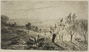 Soluppgång av Charles Francois Daubigny