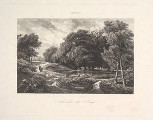 Den annalkande stormen, 1844. av Charles Francois Daubigny