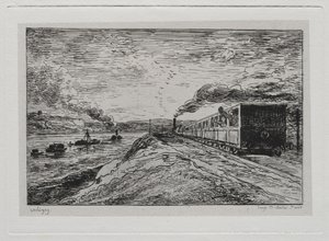 Båtresan: Avgången (Återresan) av Charles Francois Daubigny