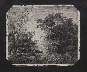 Rådjuret, 1862. av Charles Francois Daubigny