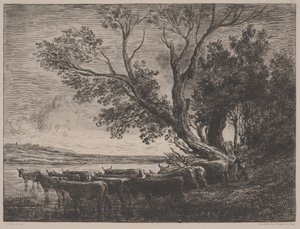 Forden av Charles Francois Daubigny