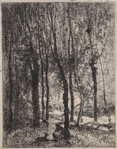 Getvallflickan av Charles Francois Daubigny