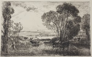 Hydraulmaskinen av Charles Francois Daubigny