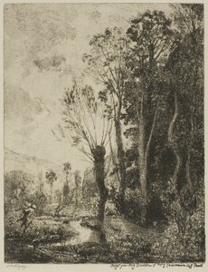 Satyren av Charles Francois Daubigny