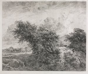 Snåret av Charles Francois Daubigny