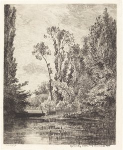 Jungfruöarna i Bezons av Charles Francois Daubigny