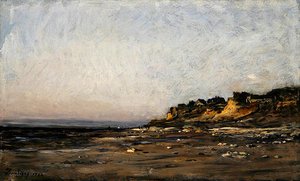 Villerville, Normandie av Charles Francois Daubigny