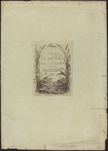 Omslag för "Båttur" av Charles Francois Daubigny