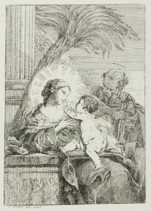 Den heliga familjens vila i Egypten