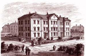 Prescott-skolan i Boston av Charles Francois Sellier