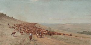 Kör besättningen 1904 av Charles Franklin Reaugh