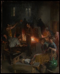 Glasblåsare av Murano