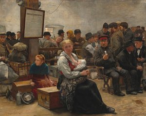 I det löftes land, Slottsträdgården, 1884.