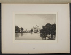 Ett lugnt hörn på västra lagunen av Charles Frederick William Mielatz