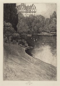 Bit av Central Park, förmodligen 1918.