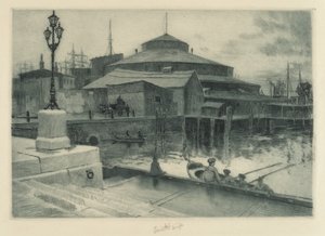 Slottsträdgården. av Charles Frederick William Mielatz