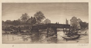 Utan titel Gamla bron, 1888.