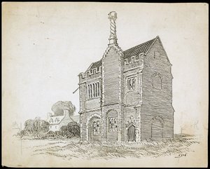 Warden Abbey, Old Warden, centrala Bedfordshire av Charles George Harper