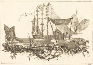 Badet av Charles Germain de Saint Aubin