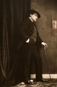 Porträtt av Sacha Guitry 1885-1957, ca. 1905. av Charles Gerschel