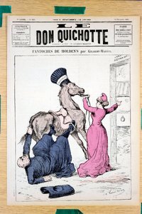 Omslag till "Don Quijote", nummer 335, Satirical in Colors av Charles Gilbert Martin