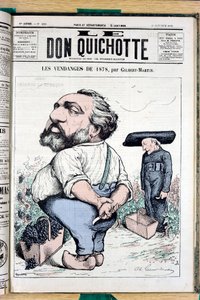 Omslag till "" The Don Quijote"", nummer 225, Satirique en Colors