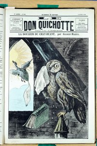 Omslag till "" The Don Quixote"", nummer 94, Satirical en Colors