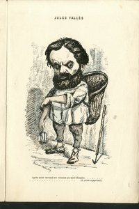Illustration av Charles Gilbert-Martin (1839-1905) i "" Contemporary Grimaces"" av Charles Gilbert Martin