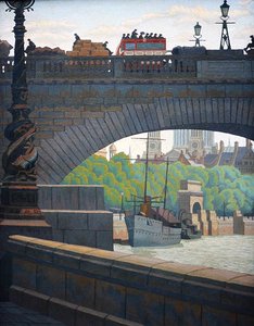 Old Waterloo Bridge (olja)