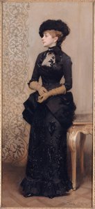 Franska: Femme aux gants, känd som La Parisienne