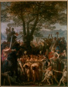 Romarna under oket av Charles Gleyre