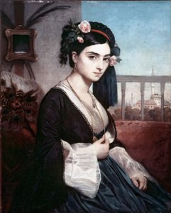 Orientalisk dam av Charles Gleyre