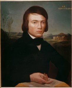 Självporträtt Charles Gleyre av Charles Gleyre