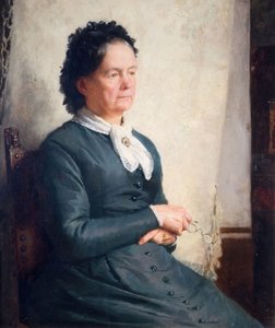 Porträtt av konstnärens mor, 1885.