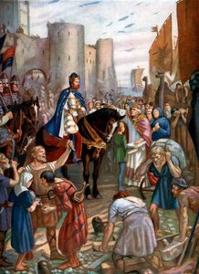 William Rufus vid Tower of London, sent 1000-tal, c1920.