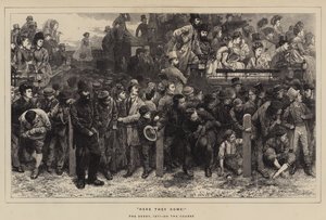 Here They Come!, Derbyt, 1871, På kurs