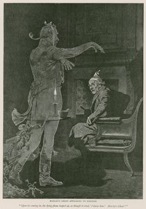 Illustration för A Christmas Carol av Charles Dickens av Charles Green
