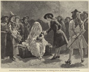 Illustration till Dorothy Forster av Walter Besant av Charles Green