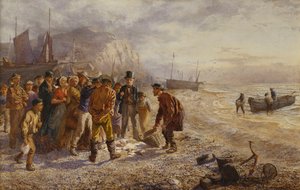 Auktionen, 1864 av Charles Green
