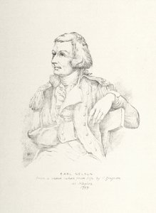 Horatio Nelson (1758-1805) (etsning) av Charles Grignion
