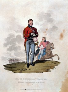 Generalmajor för infanteri Knight Commander of the Bath, från 