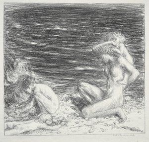 Hav och bris, 1894. av Charles Haslewood Shannon