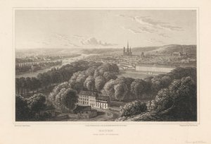 Rouen, från Mont Sainte Catherine