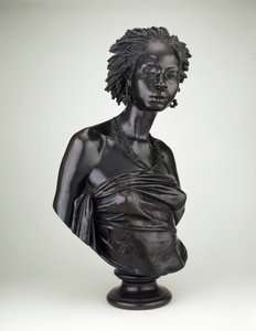 Byst av en afrikansk kvinna, 1851.