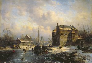 Vinterscen, 1851