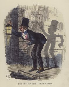 Ingen av någon betydelse (färgad gravyr) av Charles Henry Bennett