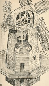 A Smock Mill, 1931 av Charles Henry Bourne Quennell